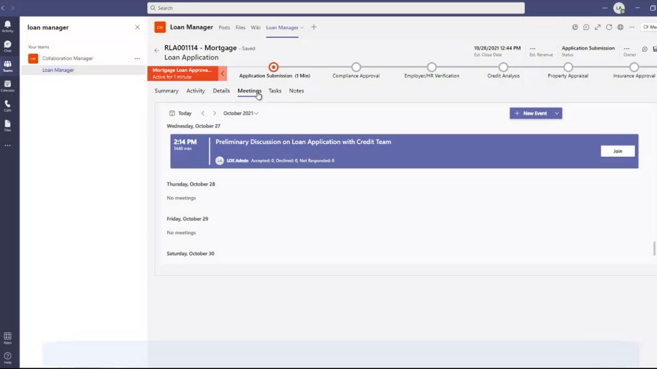 Snapshot 1 of VeriLoan Loan Origination Solution for Banking