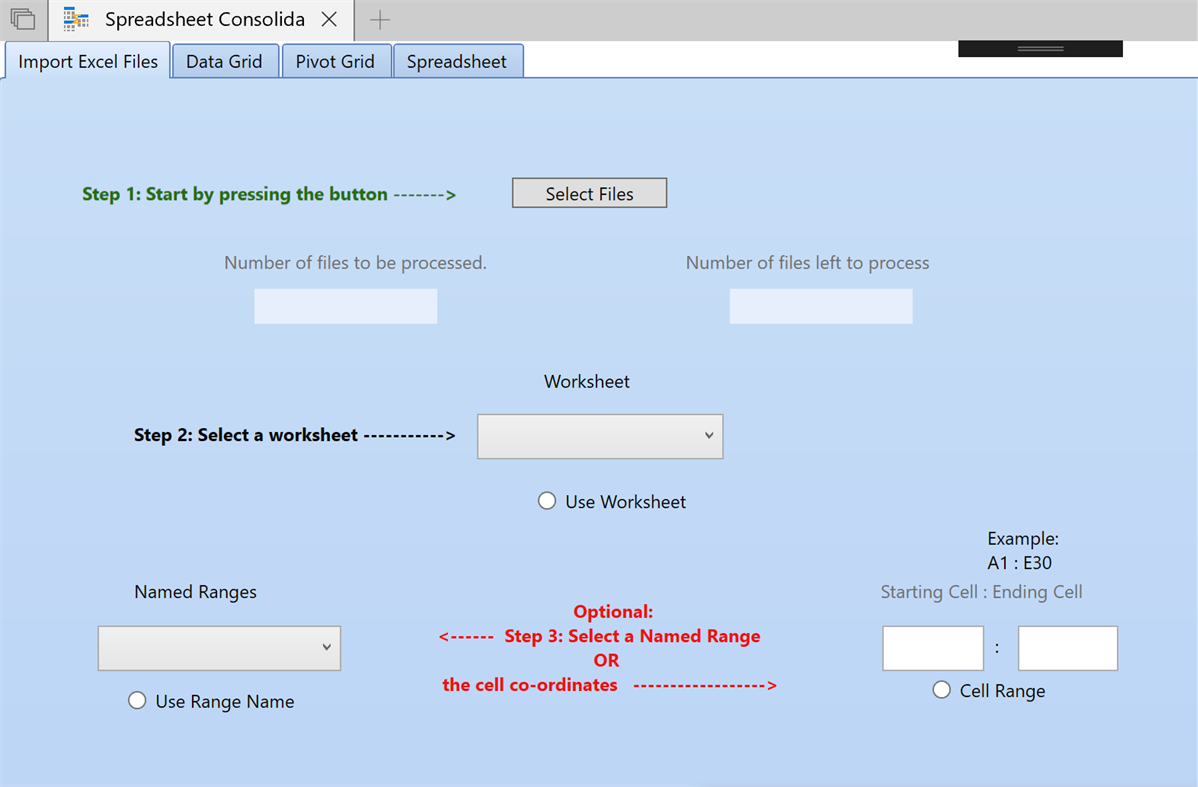 #1. Spreadsheet Consolidator Tool (Windows) Podle: Local Analytics