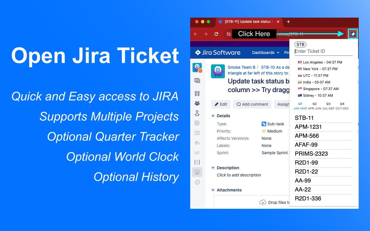 Open JIRA Ticket