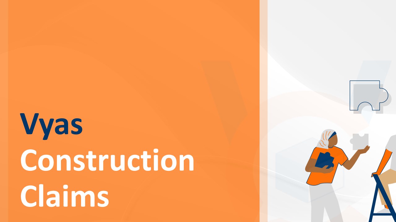 Snapshot 1 of Vyas Construction Claims for Dynamics 365