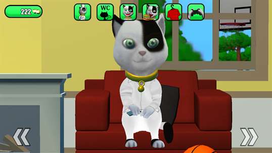 Talking Baby Cat Max Pet Games screenshot 4