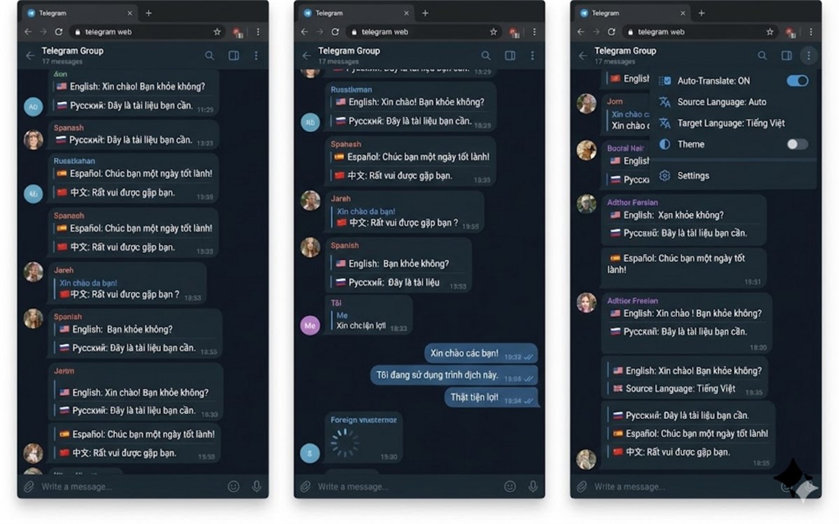 Translator for Telegram