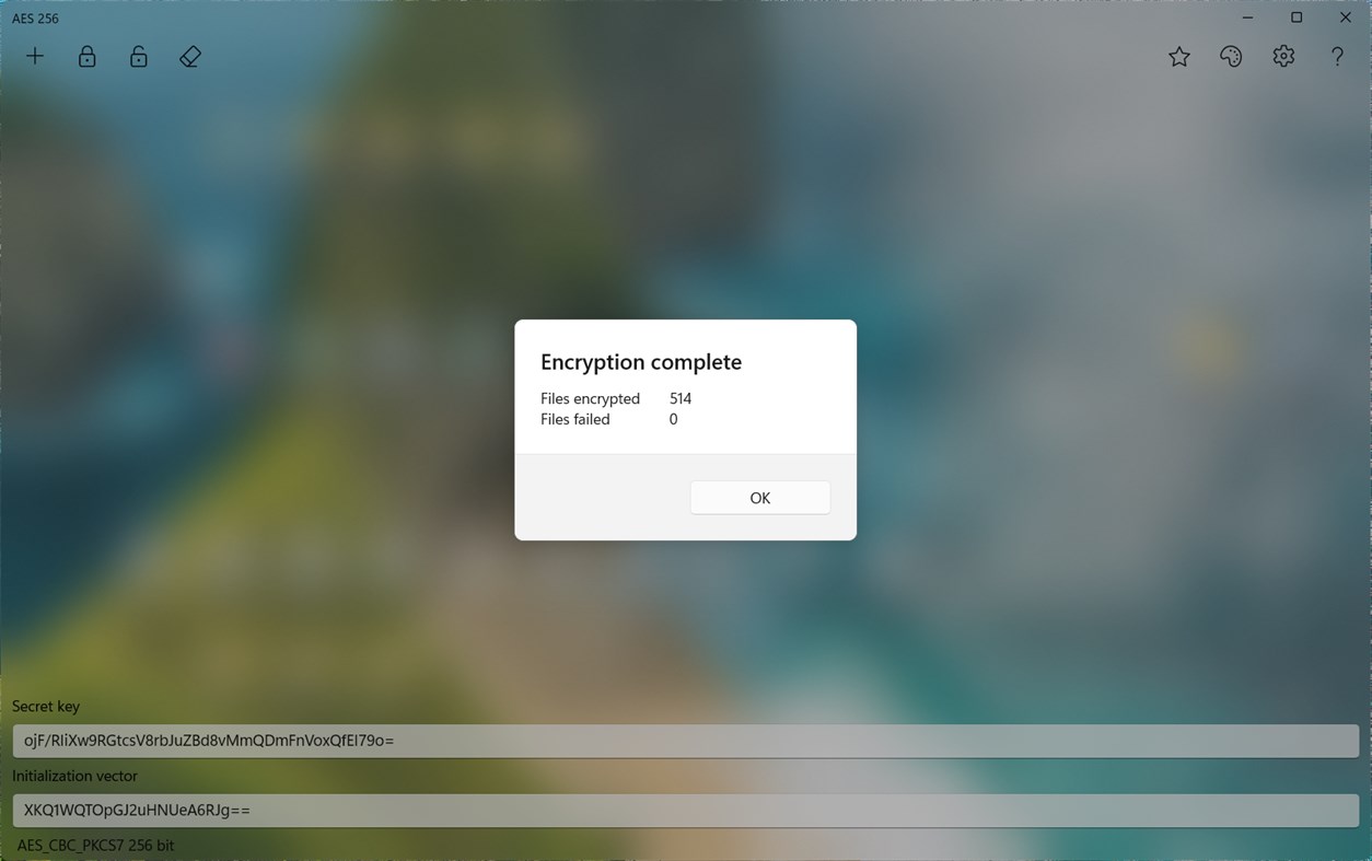 #7. AES 256 (Windows) Podle: Alexander Komarov