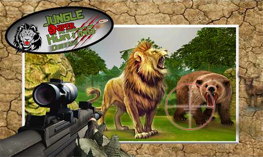 Jungle Sniper Hunt and Drive screenshot 2
