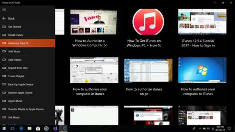iTunes on PC Guide Screenshots 1