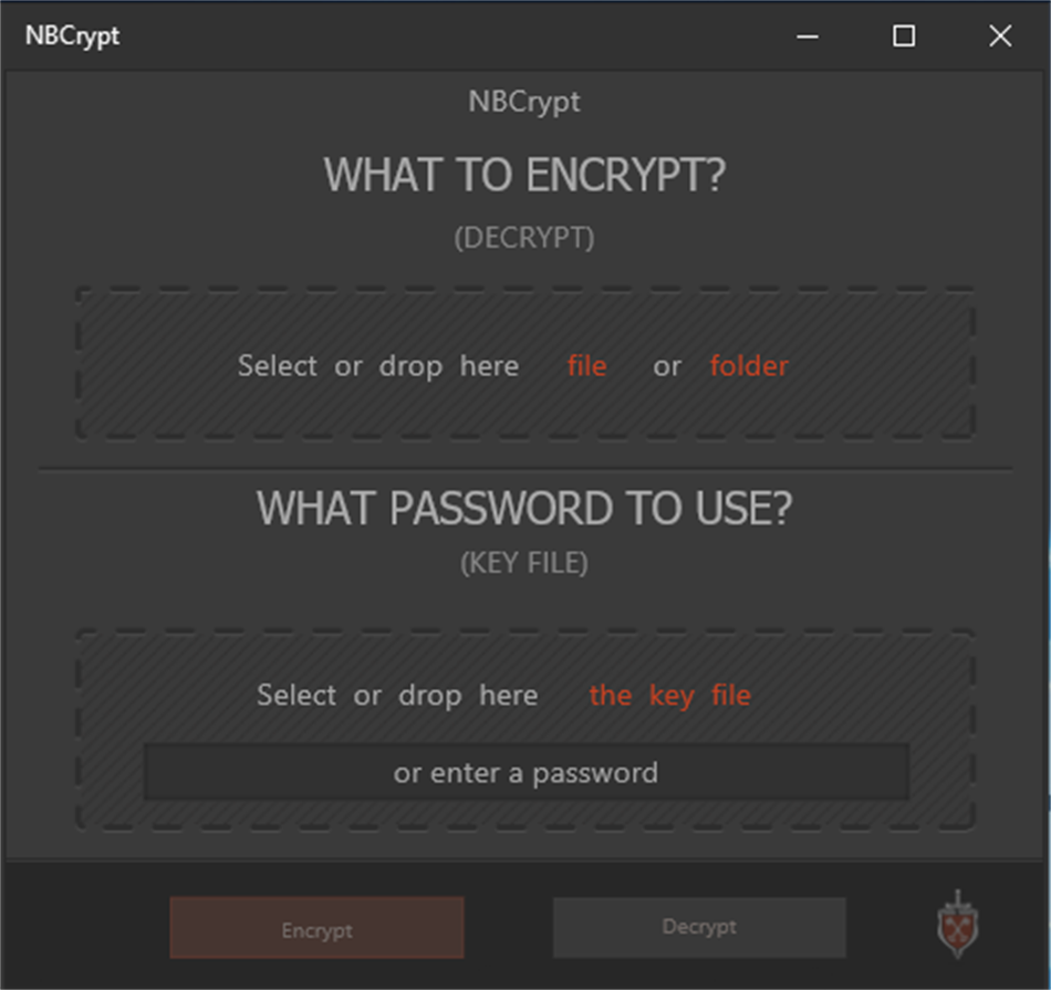 NBCrypt (Windows) 由: NeoBIT