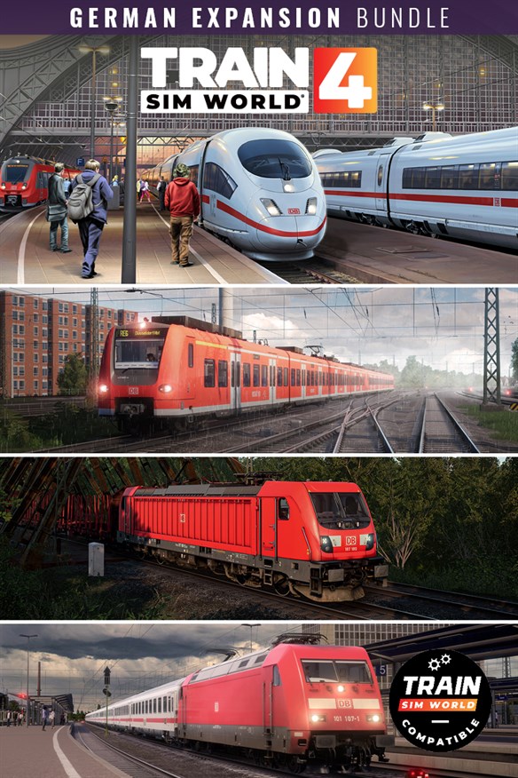 Train Sim World 4: German Expansion Bundle Xbox Series X|S and Xbox One cover art