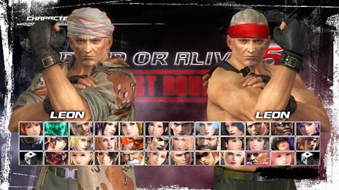 Personnage DEAD OR ALIVE 5 Last Round : Leon