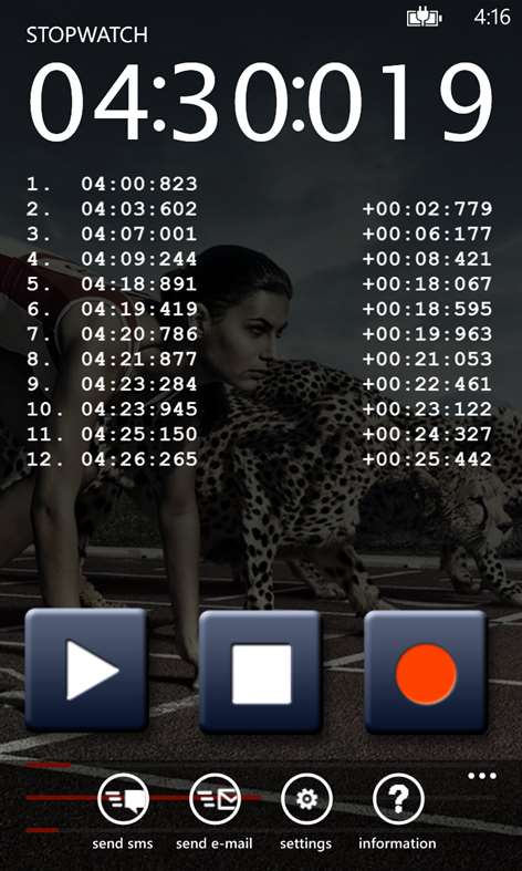 Stopwatch Screenshots 2