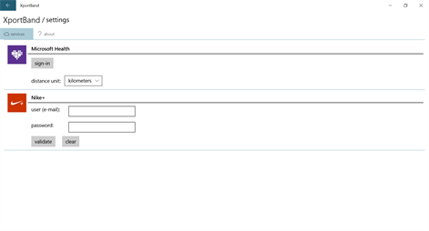 XportBand Screenshots 1