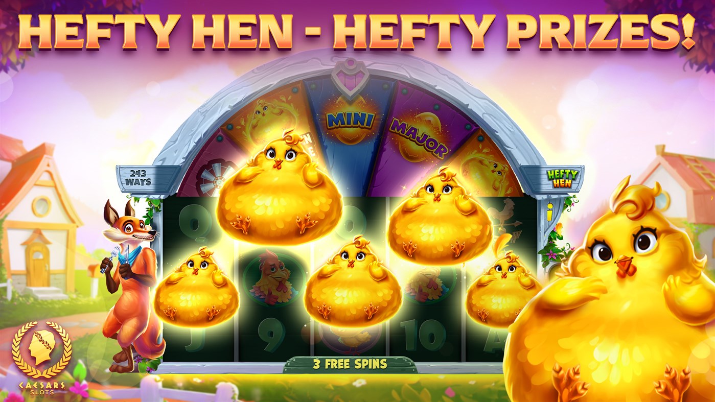 #5. Caesars Slots (Windows) By: Playtika Holding Corp.