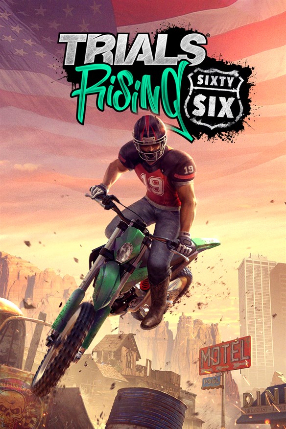 Trials Rising Sixty-Six Xbox Series X|S and Xbox One cover art