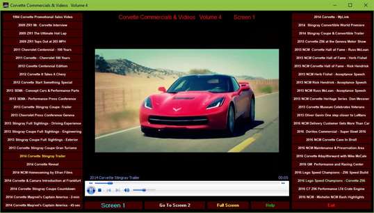 Corvette Commercials and Videos Volume 4 screenshot 3