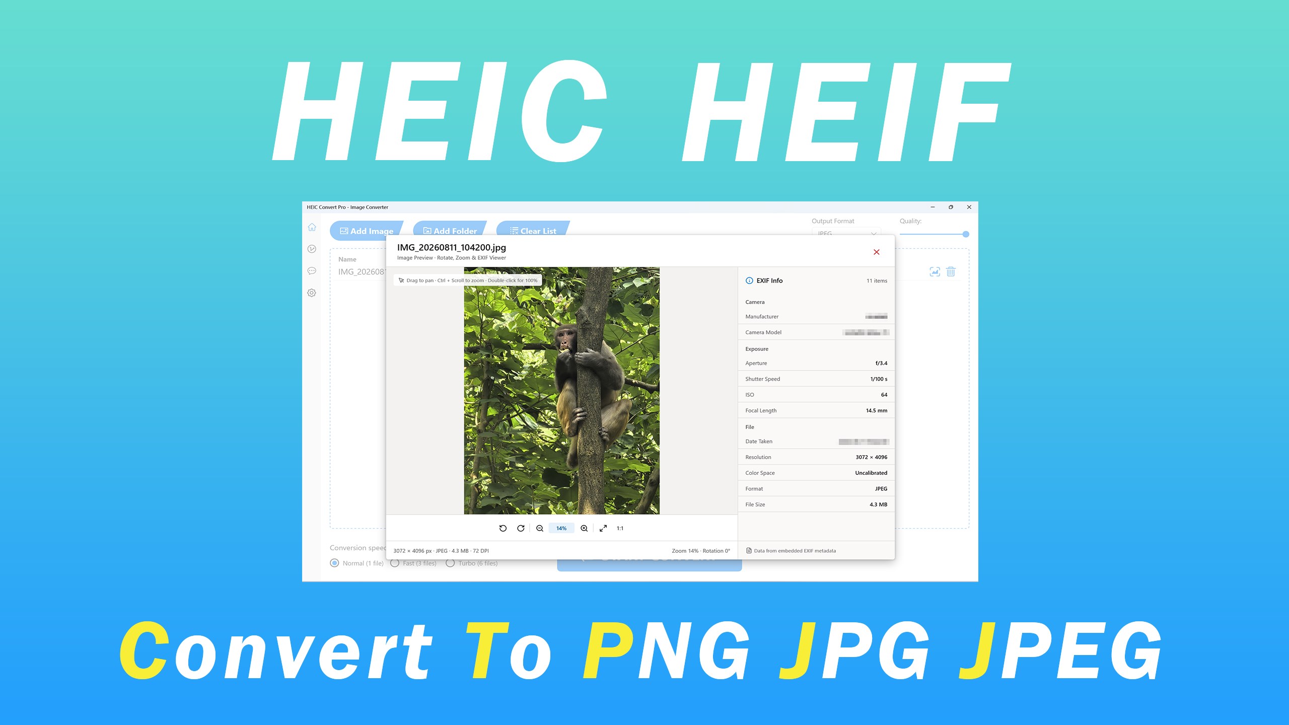 HEIC Convert Pro - Image Converter screenshot