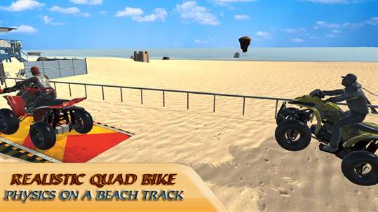 Beach Quad Bike Racing 3D screenshot 2