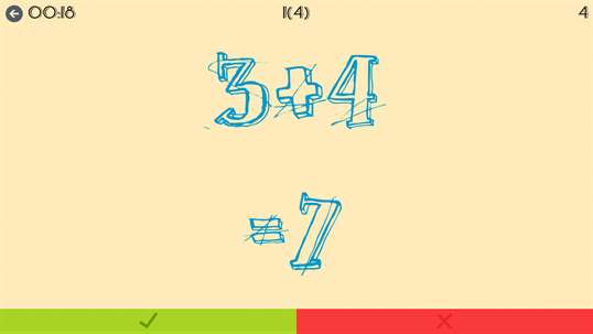 Math Game 1+2=? screenshot 1