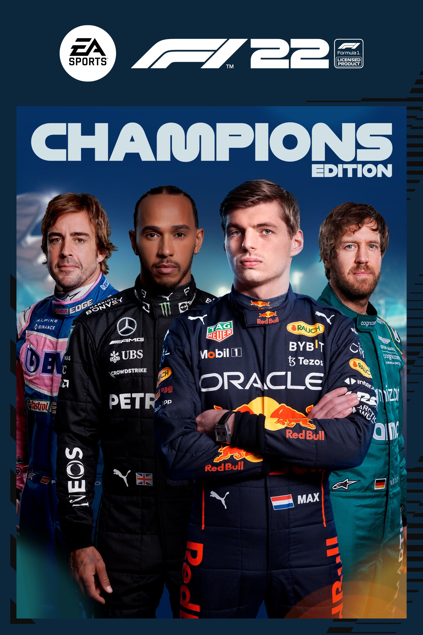 F1® 22 Champions Edition Xbox One & Xbox Series X|S boxshot