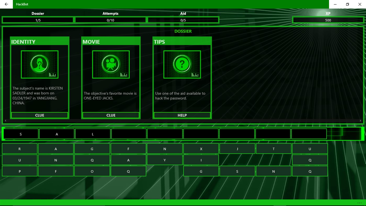 #4. HackBot (Windows) 由: Andrea Testa