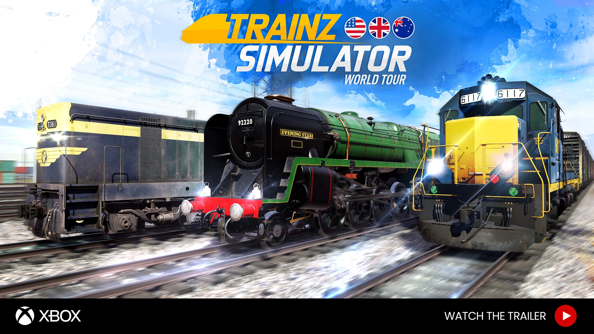 Trainz World Tour. Watch the trailer.