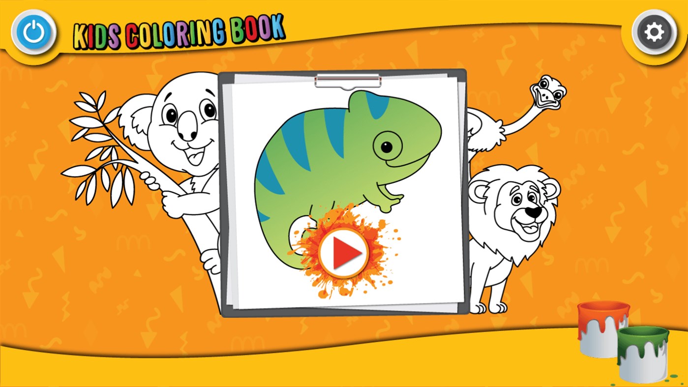 Cute animals coloring book by ‪Kids Play Learning Games ...