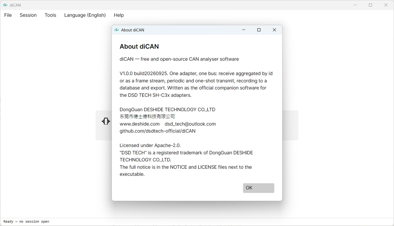 #4. diCAN (Windows) Nhà phát triển: DSD TECH
