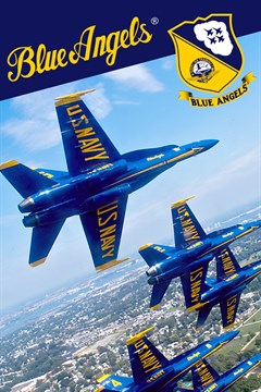 Cover poster for Blue Angels Aerobatic Flight Simulator