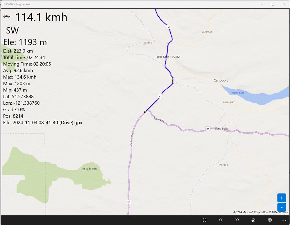 #8. GPS-GPX Logger Pro (Windows) Bởi: Ben Byer