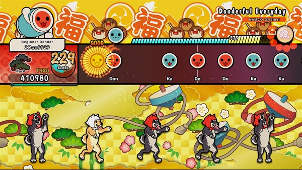 Taiko no Tatsujin Rhythm Festival screenshot