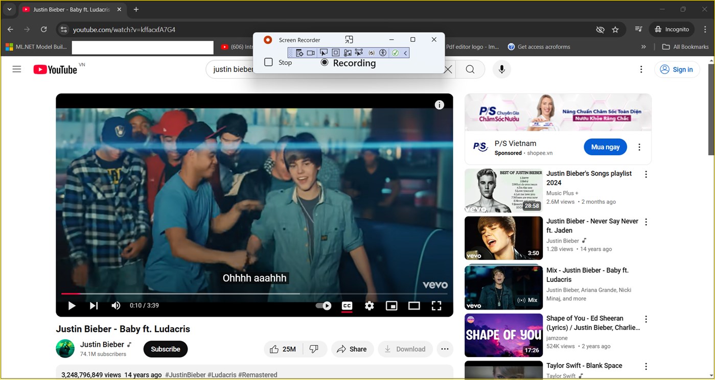 #2. Screen Recorder for Window (Windows) Oleh: Screen Recorder
