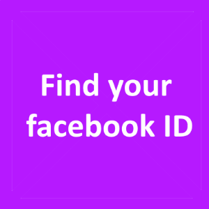 Find your facebookID
