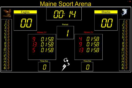 Eguasoft Handball Scoreboard screenshot 4