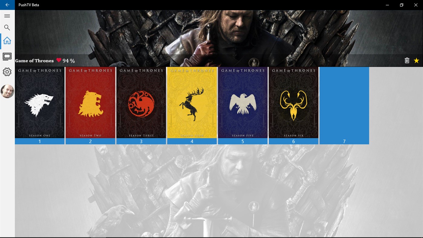 #3. PushTV Beta (Windows) 由: nirlavi