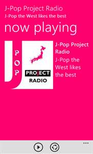 J-Pop Project Radio screenshot 1