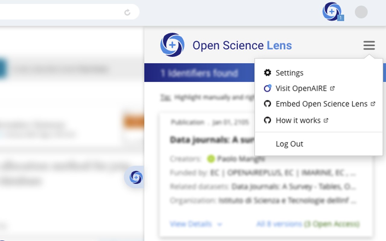 Open Science Lens