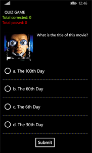 Movie Trivia Movie Quiz Game! screenshot 2
