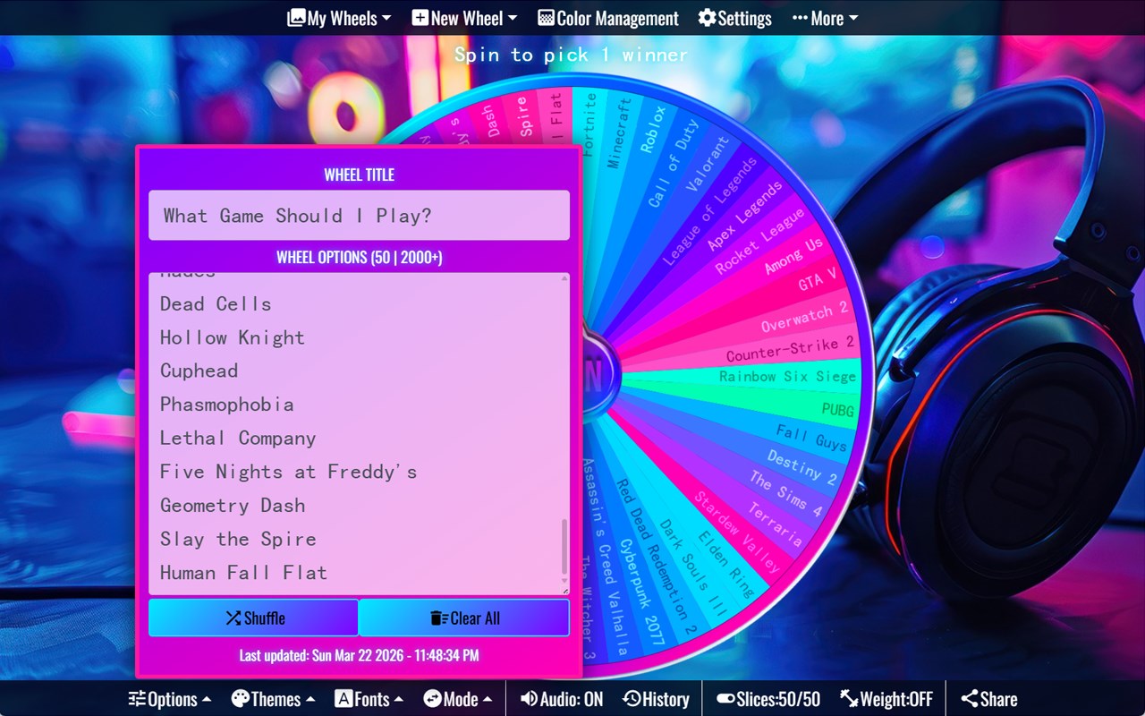 Spin The Wheel - Random Picker screenshot