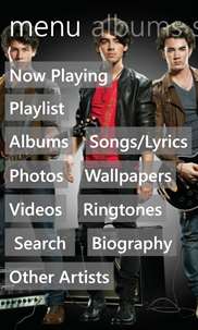Jonas Brothers Music screenshot 1