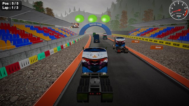 Truck Racing Simulator Multiplayer Game screenshot 1