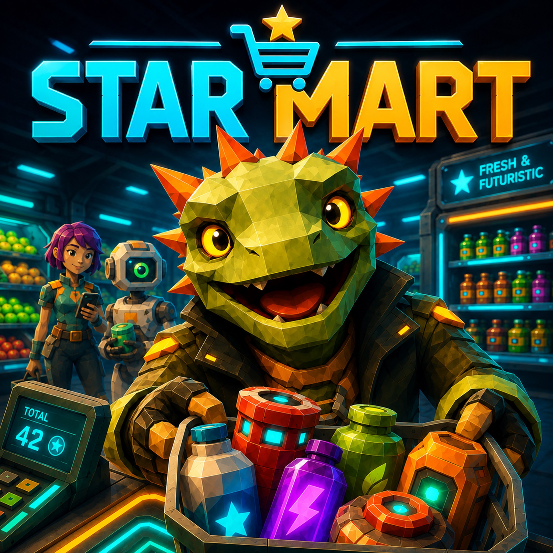 Starmart: A Space Supermarket Simulator