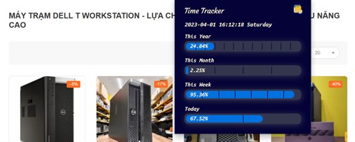 TimeTracker for Dell Workstation marquee promo image