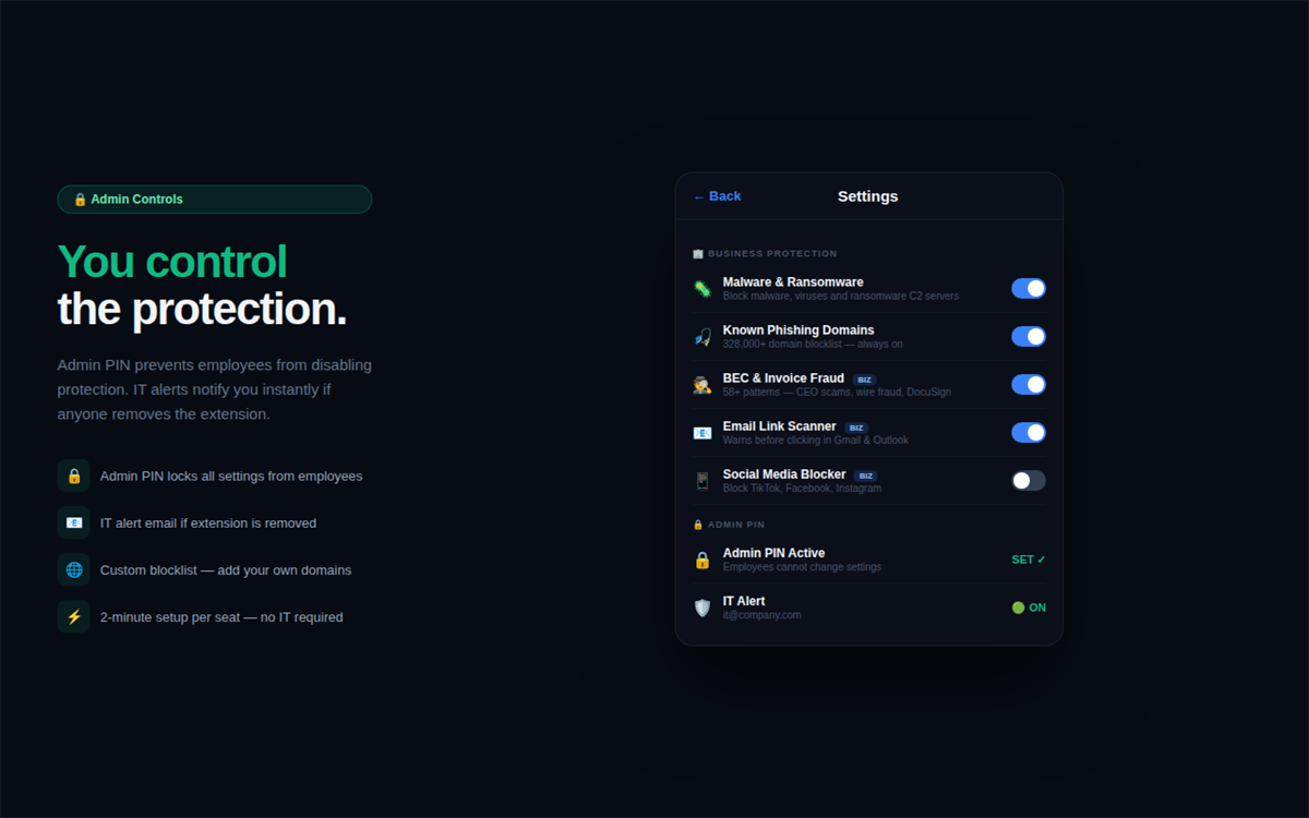 Defenras Business — Team Cyber Protection