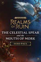 ¡Warhammer Age of Sigmar: Realms of Ruin - Paquetes de héroe Lanza Celestial y Boca de Morko