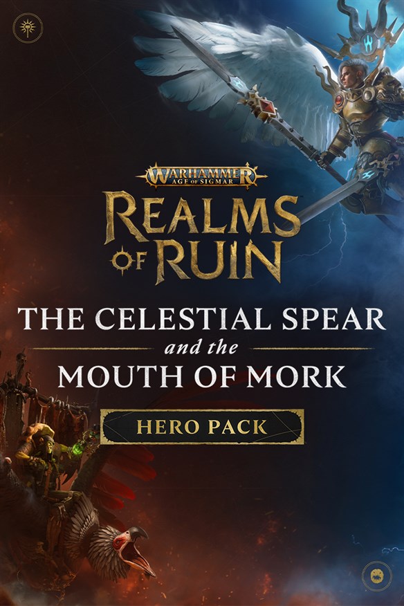Warhammer Age of Sigmar: Realms of Ruin - The Celestial Spear and The Mouth of Mork Hero Pack Xbox Series X|S and Xbox One cover art