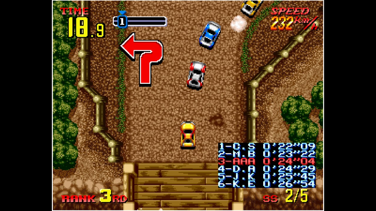 ACA NEOGEO THRASH RALLY screenshot 2