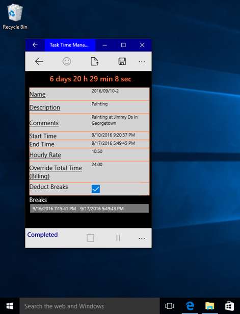 Task Time Manager Screenshots 2
