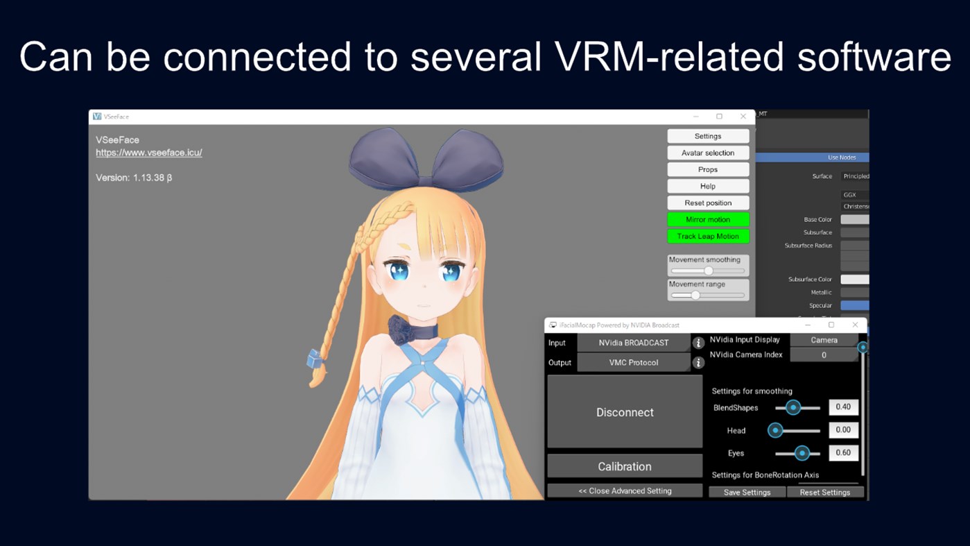 #3. iFacialMocap Powered by NVIDIA Broadcast (Windows) 来自: DevelopW LLC