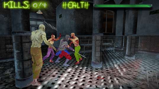 Ninja Killer: Zombie Hospital screenshot 3