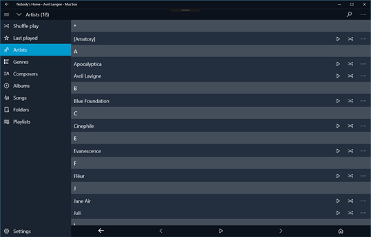 Musbox Player screenshot 2