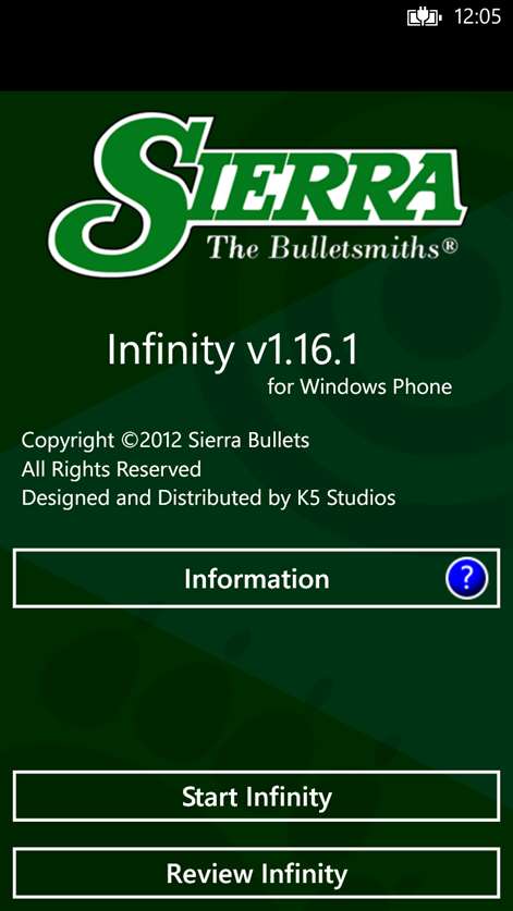 Sierra Infinity Screenshots 1