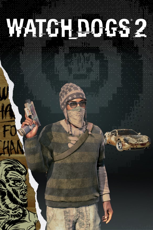 Watch Dogs2 - Dumpster Diver Pack Xbox Series X|S and Xbox One cover art